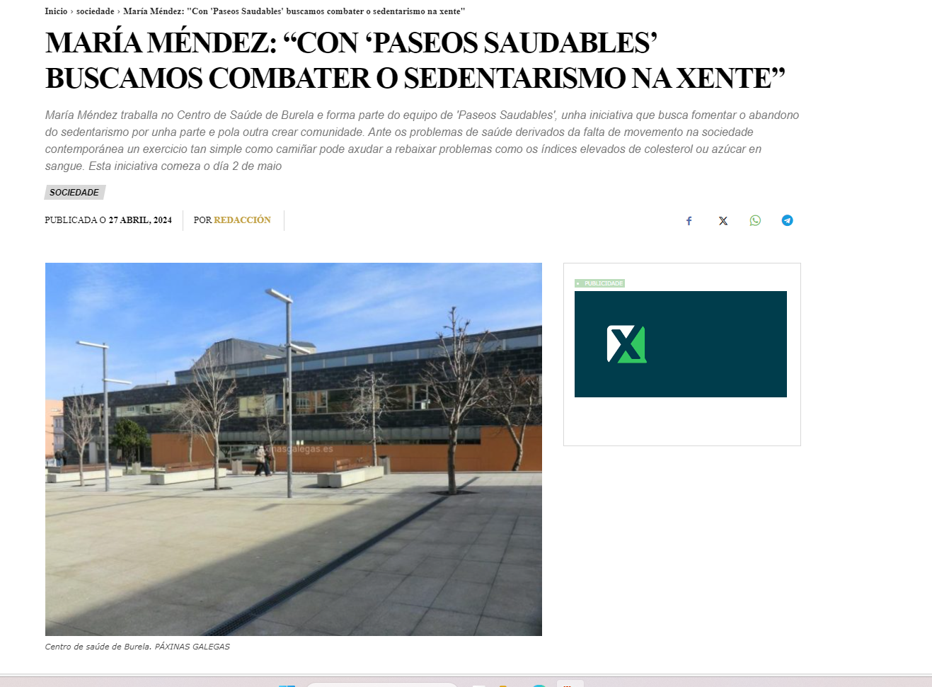 paseos saudables